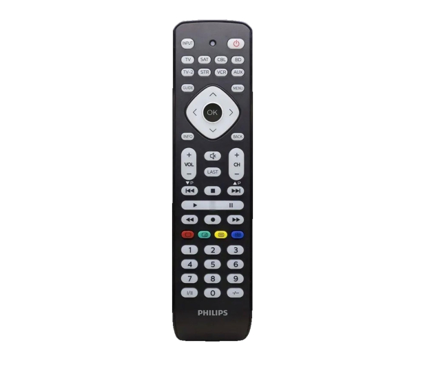 Philips Pilot uniwersalny 8 in 1 (TV, TV2, Blu-ray, CBL, SAT, STR, V - 1573326 - zdjęcie